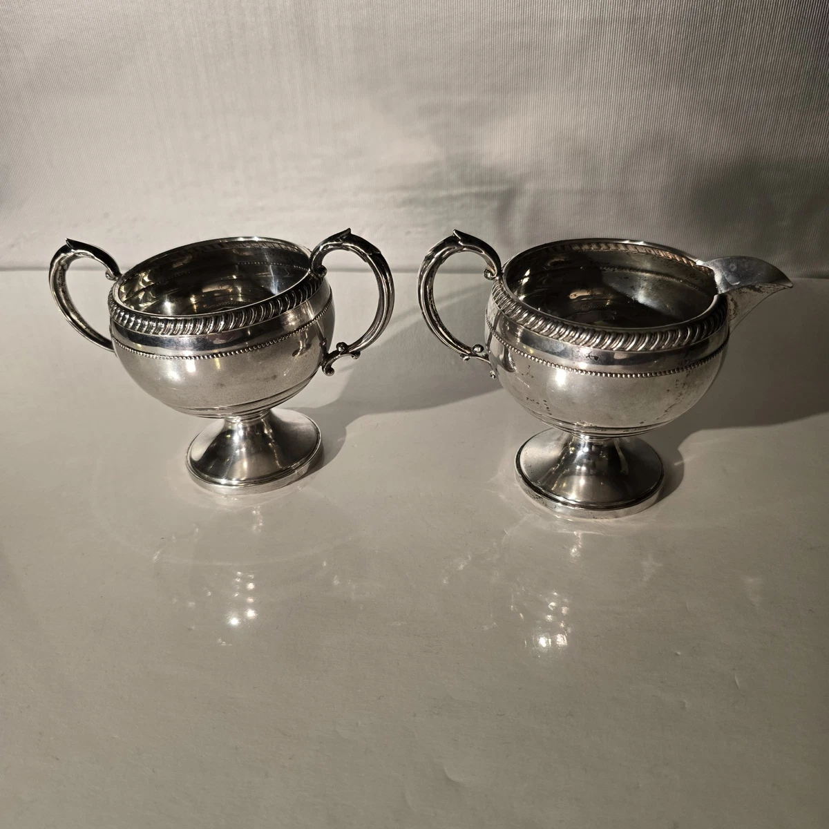 Fisher Sterling Silver In Antique Us Sterling Silver Creamers