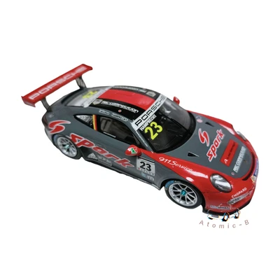 Spark 1:43 Porsche 911 GT3 Winner 2017 Fuji Carrera Champion Racing Model - Image 1 of 4