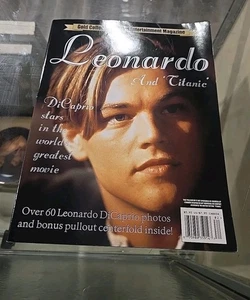 LEONARDO  Di Caprio AND TITANIC Gold Collectors Series ENTERTAINMENT MAGAZINE - Picture 1 of 3