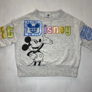 Walt Disney World Parks Kinder Medium Sweatshirt bestickt Pullover Buchstaben - Bild 1 von 7