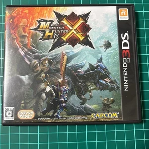 Monster Hunter X: Cross Nintendo 3DS,2015 Used Tested Japanese ver with Case - Picture 1 of 5