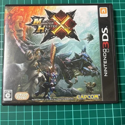 Monster Hunter X: Cross Nintendo 3DS,2015 Used Tested Japanese ver with Case - Image 1 of 4