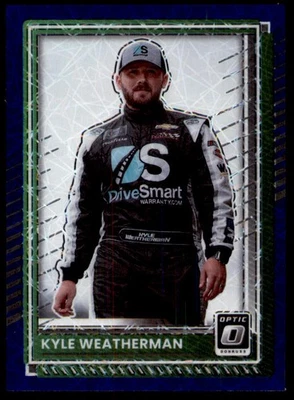 2025 Donruss #4 Kyle Weatherman Optic Blue Velocity - Image 1 of 2