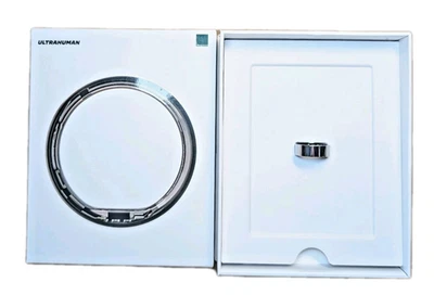 Ultrahuman Ring AIR 2025 (SILVER) SMART RING Health Sleep Fitness Tracker A