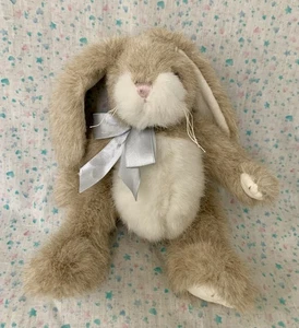 Bearington Bunny Rabbit Plush 11” Weighted Jointed Beanbag Feet Bottom Read~ - Picture 1 of 11