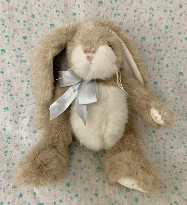 Bearington Bunny Rabbit Plush 11” Weighted Jointed Beanbag Feet Bottom Read~ - Image 1 of 4