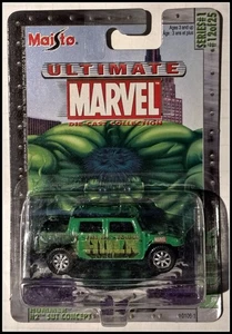 Maisto Ultimate Marvel Series 1 #12 Green Hulk Hummer - Picture 1 of 1