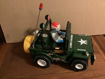 Jeep de juguete Wild Willy Land Cruiser Willys M38, Cheng Shing de colección, funciona ver video Foto 1 de 4