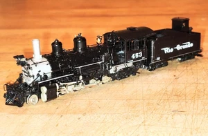 Last Run 1994 Precision Scale HOn3 Brass D&RGW K-27 2-8-2 #453 Beautiful Exc Run - Picture 1 of 17