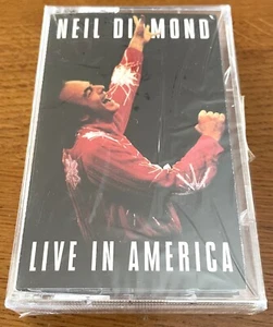 Neil Diamond - Live In America Sealed Cassette Tape (Cassette 1) - Picture 1 of 3