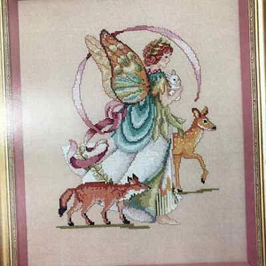 Faeries 6 Magical Cross Stitch Designs, Soft Cover ASN Book#3633 Barbara Baatz - Picture 1 of 5