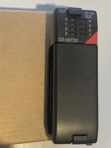 Módulo de salida de 8 vías Automation Direct Logic Koyo PLC D2-08TD2 12-24VDC PROBADO - Imagen 1 de 3