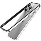 For iPhone 15 14 13 12 11 Pro Max XR Aluminum Shockproof Metal Bumper Frame Case