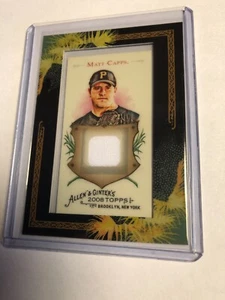2008 Topps Allen Ginter‘s Matt Capps Framed Jersey Relic Card AGR-MDC - Picture 1 of 2