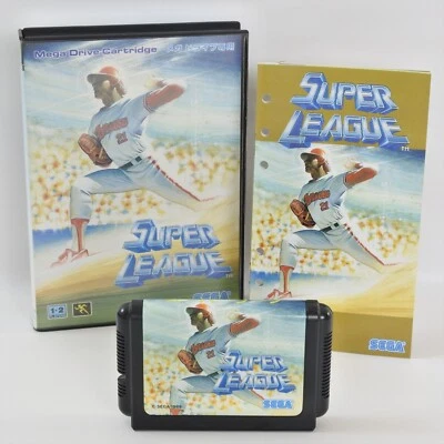 SUPER LEAGUE Mega Drive Sega 8324 md - Image 1 of 4