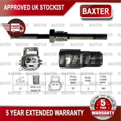 Sensore temperatura gas scarico Baxter adatto a Volvo XC70 Cross Country 2.4 D #3 - Immagine 1 di 2