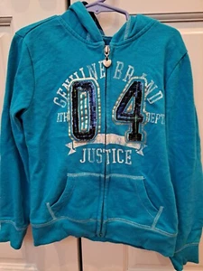 Justice GUC Hoodie Zipper Jacket. Size 6 - Picture 1 of 2