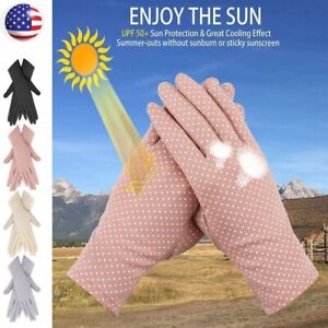Summer Sun Protective Gloves UV Protection Sunblock Gloves For Cycling Driving