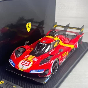 1/18 BBR Ferrari 499P Team AF Corse 2023 #51 WEC 6 hr of Spa 3rd Place CS18004 - Picture 1 of 2