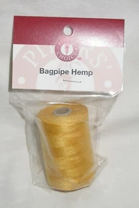 Neu ungewachster einfacher gelber Dudelsack Hanf 2 Oz. - Bild 1 von 2