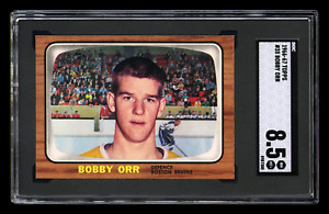 1966 Topps #35 Bobby Orr Rookie Card SGC 8.5 NM-MT+ Stunning Card!