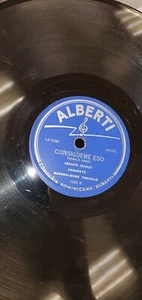 DOMINICAN REPUBLIC 78 rpm RECORD Alberti ARCADIO FRANCO & ORQUESTA GENERALÍSIMO - Picture 1 of 2