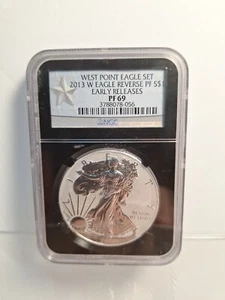 2013-W Reverse Proof American Silver Eagle NGC PF 69 Early Releases - Picture 1 of 5