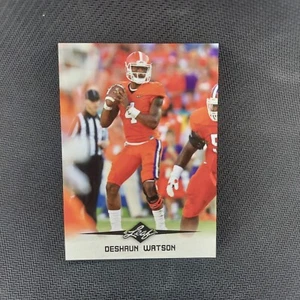 Leaf Draft Rookie 2017 Deshaun Watson Browns #3 Cleveland Browns Clemson Texans - Imagen 1 de 2