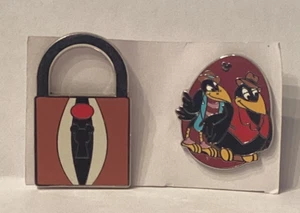 2 DISNEY TRADING PINS - Dandy Crow and Fats Crow & Dale Lock pin - Imagen 1 de 1
