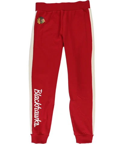 Touch Womens Chicago Blackhawks Athletic Jogger Pants, Red, Medium Cover