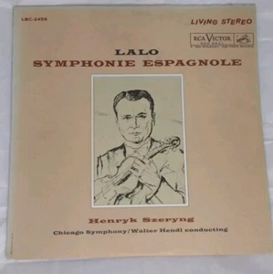 RCA Living Stereo LSC-2456-B LALO - HENRYK SZERYNG violin - ST LP 1961 GERMANY - Picture 1 of 4