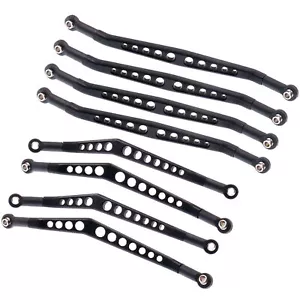 Alloy Front Upper Lower Suspension Link Linkage 1/10 For Axial Wraith RR10 90018 - Picture 1 of 11
