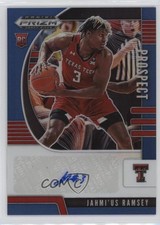 2020 Panini Prizm Draft Picks Prospect Blue /149 Jahmi'us Ramsey Rookie Auto RC