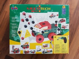 Klein Multitech Konstruktionsset m. BOSCH Akkuschrauber IXOLINO Bauset Fahrzeuge - Bild 1 von 3