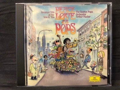 Peace, Love & Pops by Arthur Fiedler & The Boston Pop  - 1995 CD - LIKE NEW Foto 1 de 3