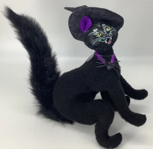 Annalee 8” Hocus Pocus Black Cat Witch Halloween 311819 Glow In The Dark 2019 - Picture 1 of 8