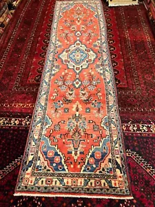 COLLECTORS' ITEM Antique Natural Vegetable Dye Caucasian Kazak Hallway Runner - Picture 1 of 10