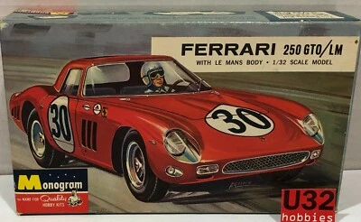 FN monogram PC101-101 N Gauge Building Kit 1/32 Ferrari 250 Gto / Lm Mounted - Image 1 of 4