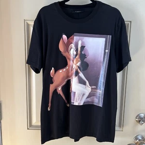 Authentic Gucci BAMBI With WOMEN Black T Shirt Adult XL - Picture 1 of 9