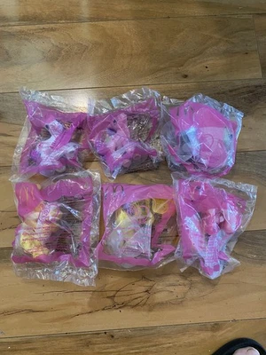 NUEVO Juego de 6 Juguetes Happy Meal My Little Pony MLP McDonald's 2005 Nuevo en Paquete Foto 1 de 2