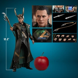 Hot Toys MMS579 Avengers Endgame Loki 1/6 Scale Figur Neuwertig Komplett - Bild 1 von 8