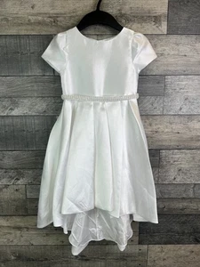 Monsoon Girls Dress Aged 4 Years White Tulle Communion Wedding Flower Girl - Picture 1 of 7