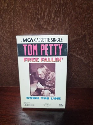 Tom Petty "Free Fallin" Cassette Tape single, (1989), (w/ "Down The Line") Foto 1 de 4