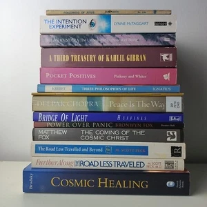 Religious Books Spiritual Self-Help Psychology x11 - Picture 1 of 4