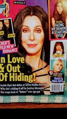 US Weekly November 21, 2022 Cher's Wild New Romance Aaron Carter Final Days - Image 1 of 4