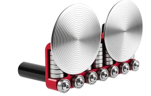 Dobladora de chapa FS2DL disco de 2 estaciones, curvas de 90-180° configuración rápida doblado manual - Imagen 1 de 7