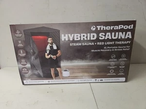 Therapod Portable Steam Sauna with Red Light Therapy Open Box - Picture 1 of 10
