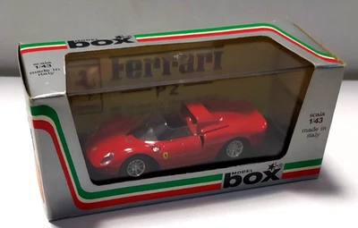 MODEL BOX  1:43 AUTO DIE CAST FERRARI  P/2 PROVA ROSSO   ART 8447 - Immagine 1 di 4