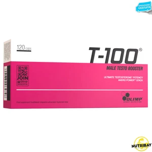 OLIMP T-100 - 120 caps TRIBULUS MACA ZINCO ZMB6 testosterone booster - Foto 1 di 1