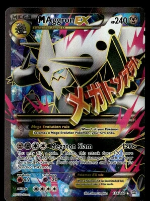 M Aggron EX (154 Full Art) Ultra Rare XY - Primal Clash 154/160 NM Pokémon TCG - Image 1 of 2